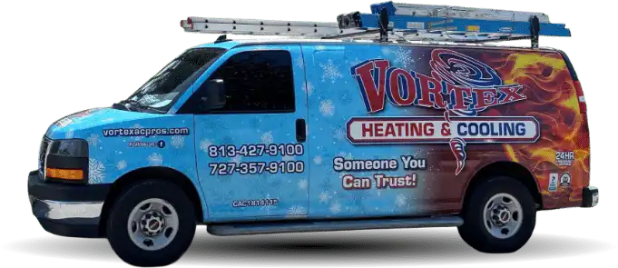 Vortex Heating & Cooling Truck